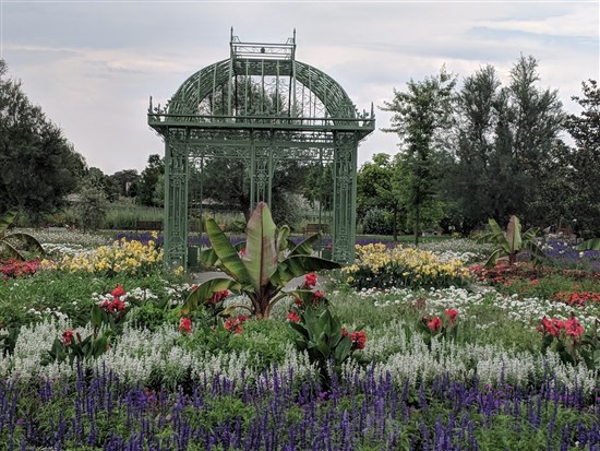 цветни градини Хиршщетен, Виена